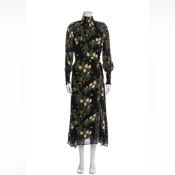 Reformation Stevie Floral Maxi Dress size 12 - Picture 2 of 16